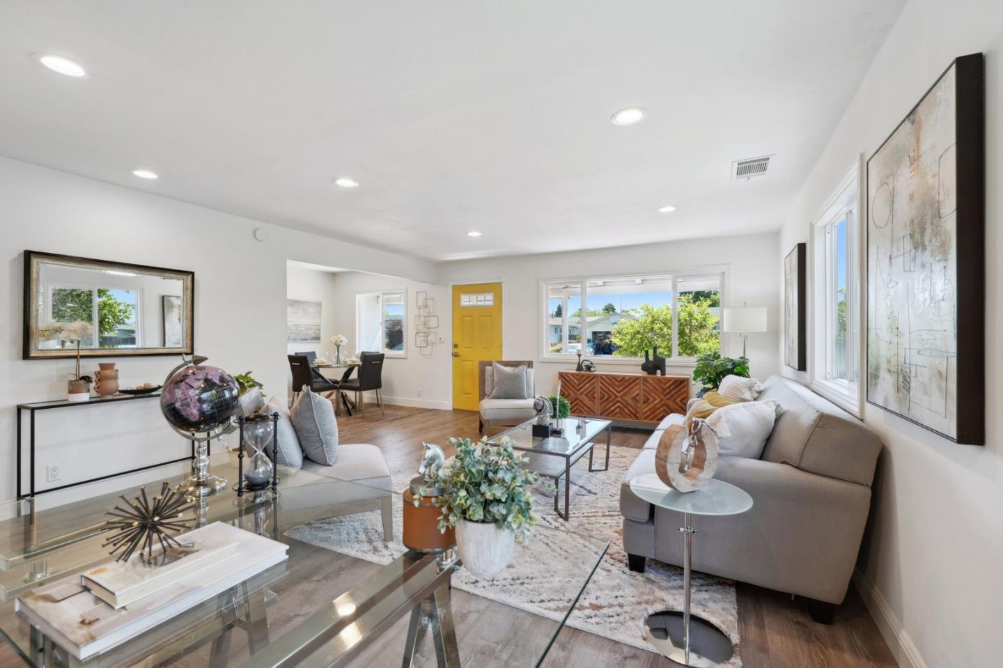 4615 Armour Drive Santa Clara, CA 95054 - Photo 3 of 35 a living room with furniture and a large window