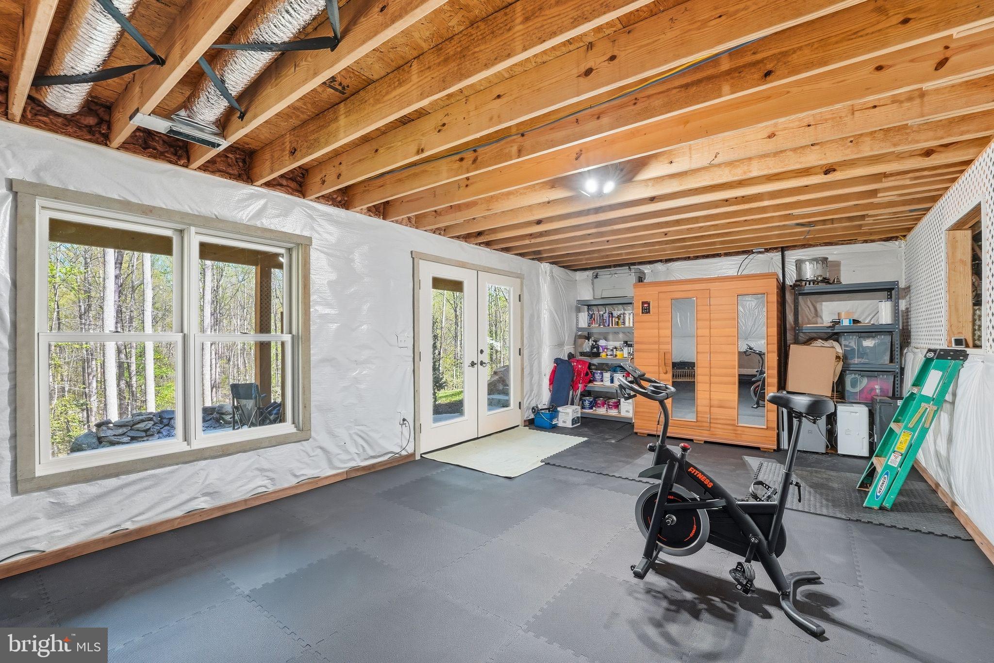 677 Weaver Hollow Road Banco, VA 22711 - Photo 27 of 34 Basement/home gym has a dry sauna