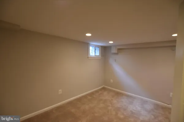 a view of empty room