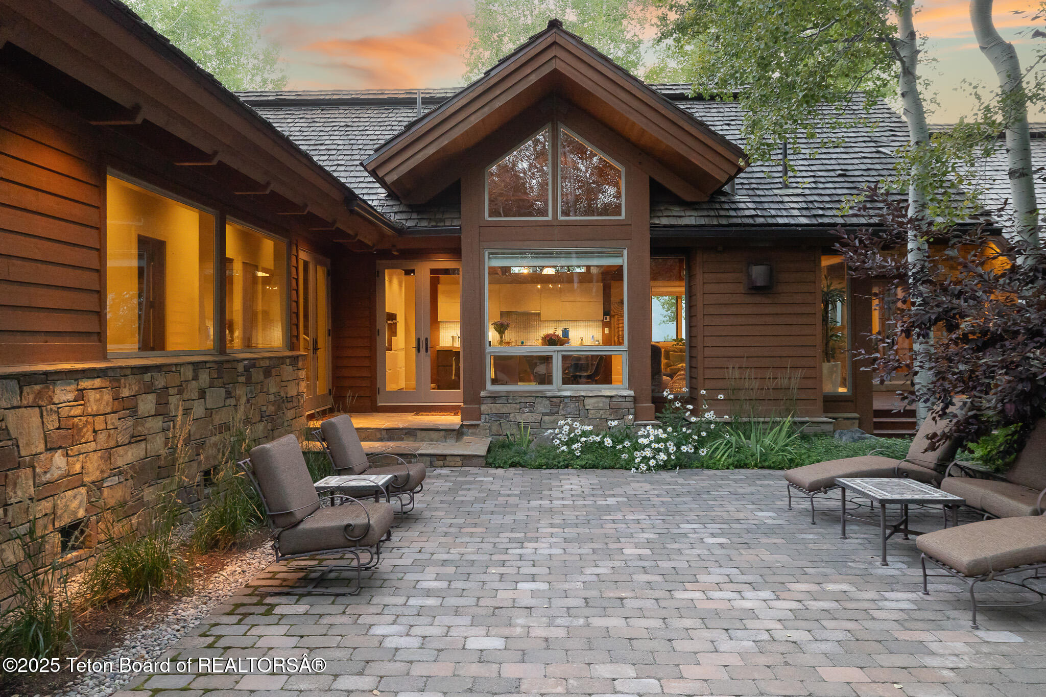 2540 Trader Road Jackson, WY 83001 - Photo 32 of 45 Back Courtyard