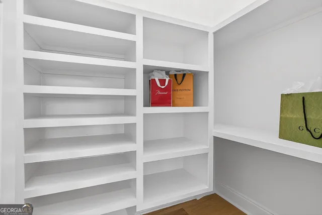 a view of an swimming pool with a yard