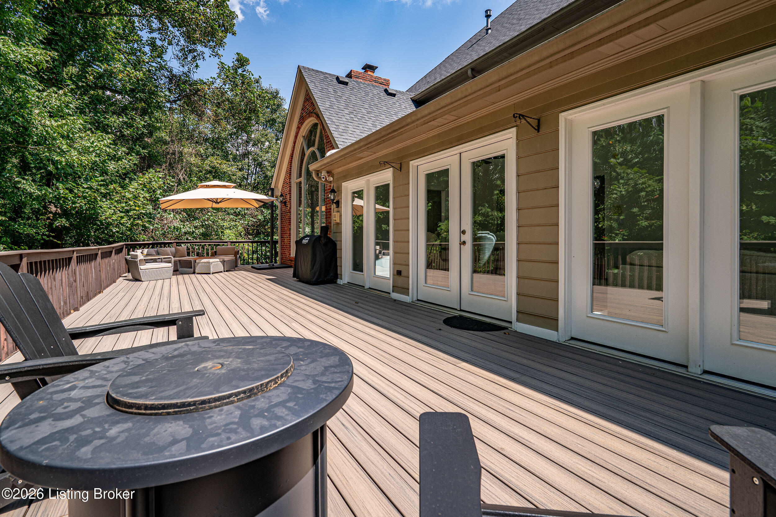 7709 Cedar Ridge Court Prospect, KY 40059 - Photo 78 of 94 Back Deck with Trex Decking