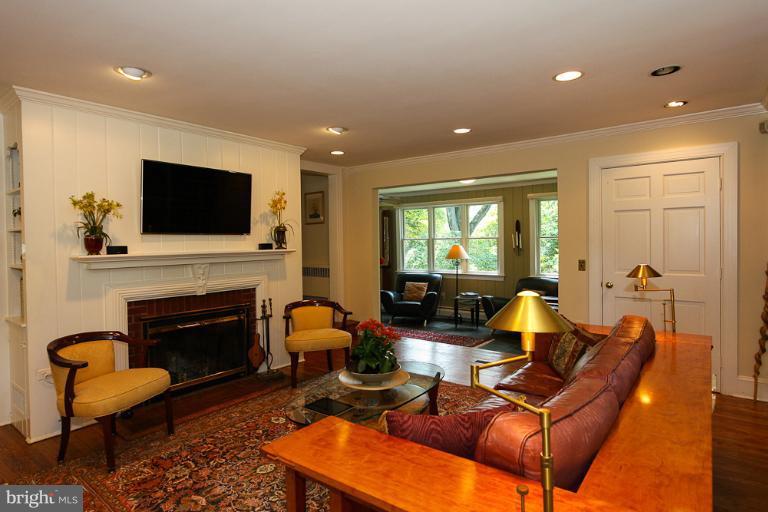 308 Golf Course Road Owings Mills, MD 21117 - Photo 14 of 30 Family Room with wood burning fireplace