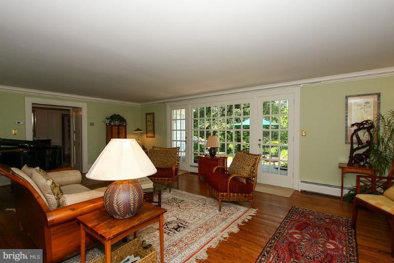 308 Golf Course Road Owings Mills, MD 21117 - Photo 17 of 30 Living Room; French doors to rear patio