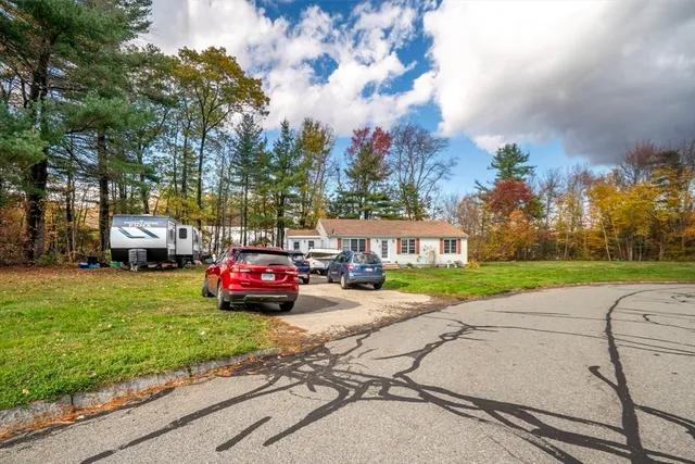 a car parked on the side of a street