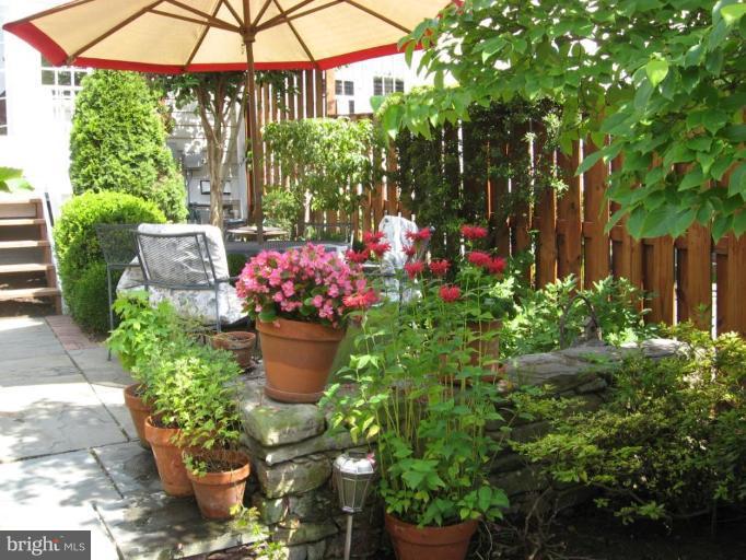 A more detailed picture of the incredible patio