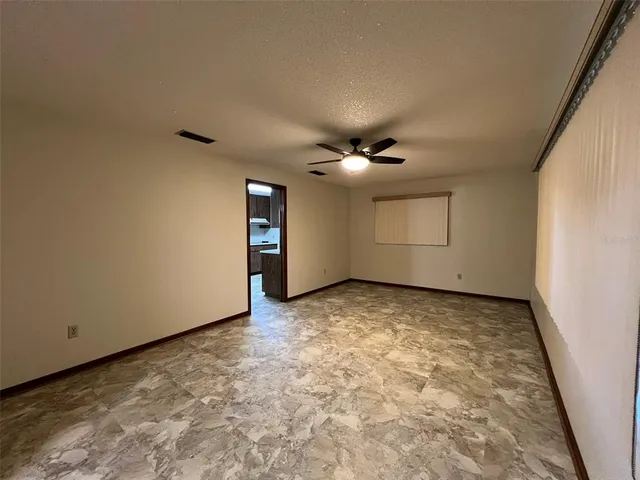 a view of empty room