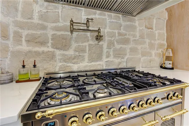 a bathroom with a shower and a toilet