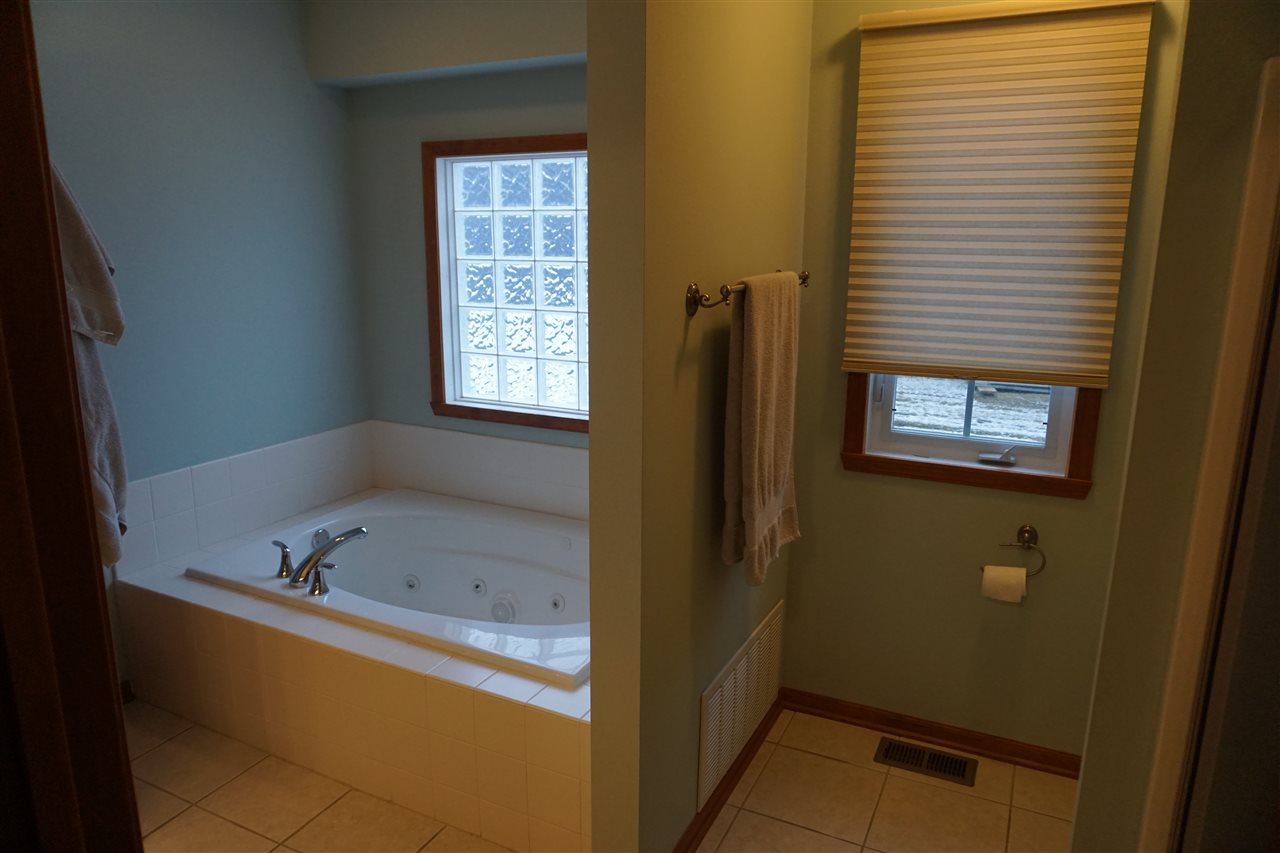 11123 Chicory Ridge Way Roscoe, IL 61073 - Photo 17 of 23 a bathroom with a bathtub and a window