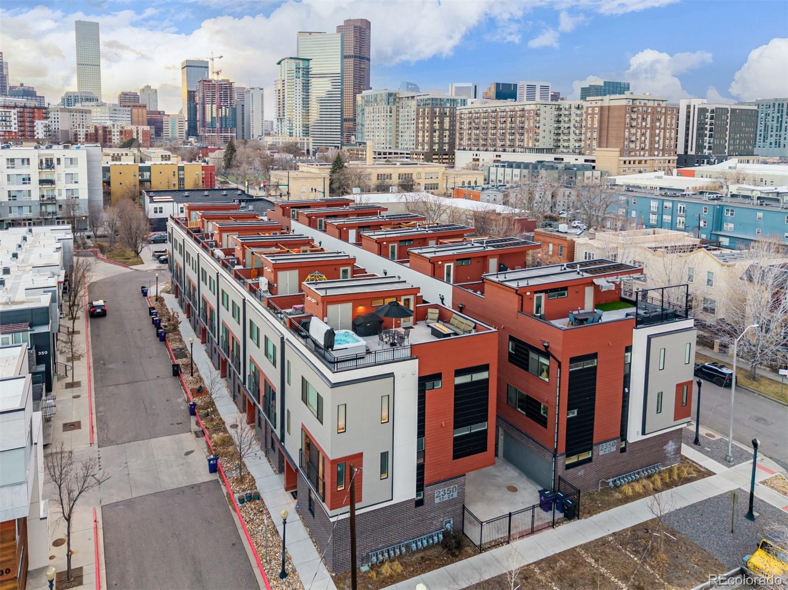 2350 Tremont Place, Unit 13 Denver, CO 80205 - Photo 36 of 41 a picture of city view