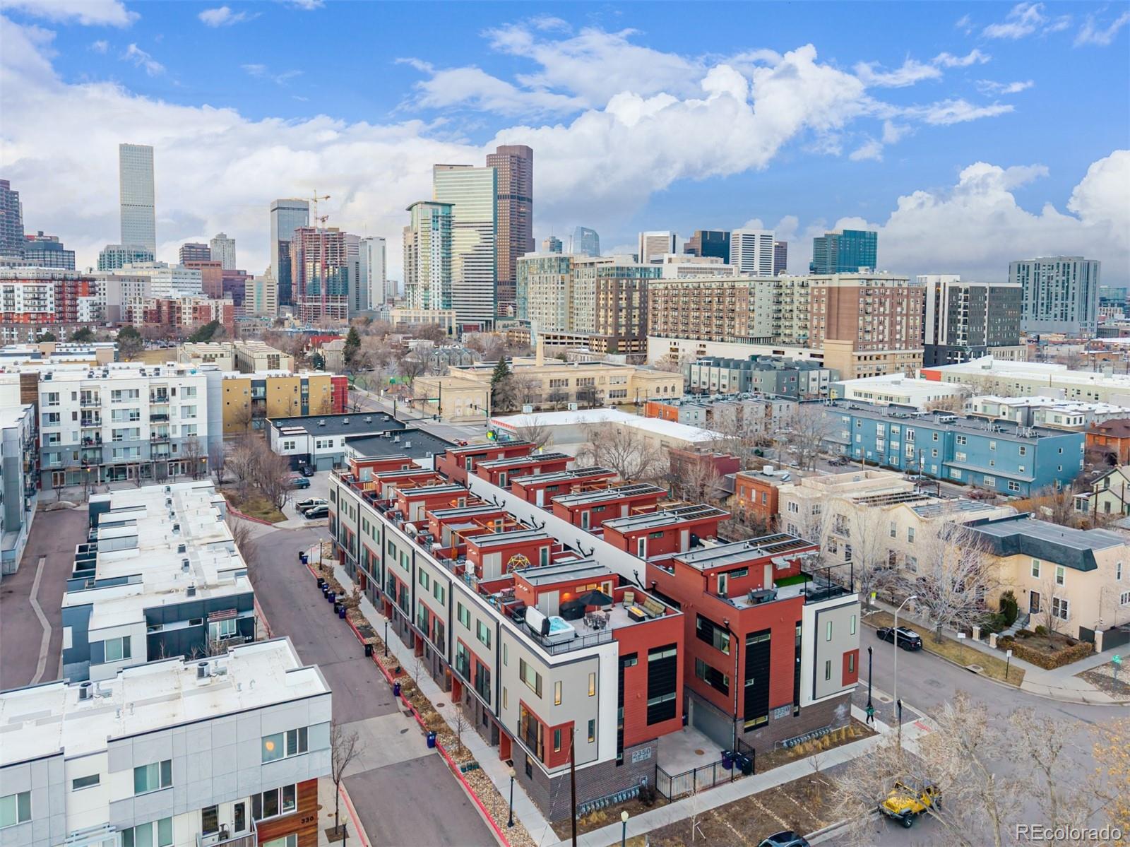 2350 Tremont Place, Unit 13 Denver, CO 80205 - Photo 37 of 41 a picture of city view