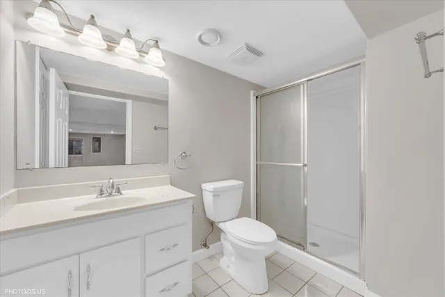 a view of room with window and outdoor space