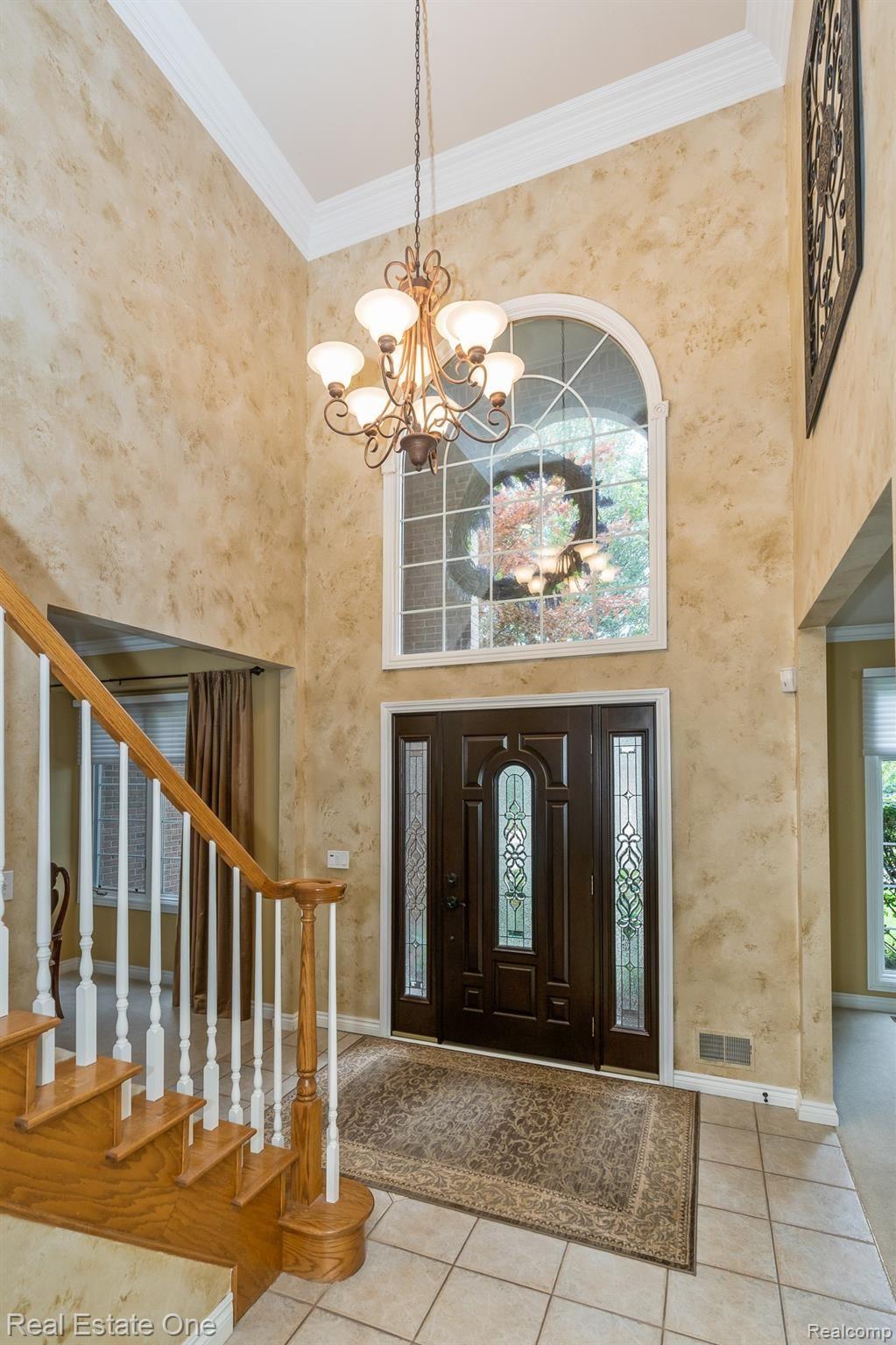 STUNNING ENTRY WITH TWO STORY-FOYER