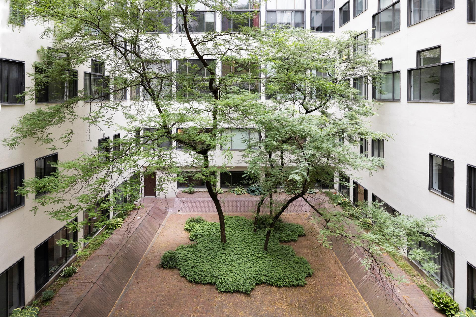77 Bleecker Street, Unit 804 Manhattan, NY 10012 - Photo 11 of 12 a view of a yard in front of house