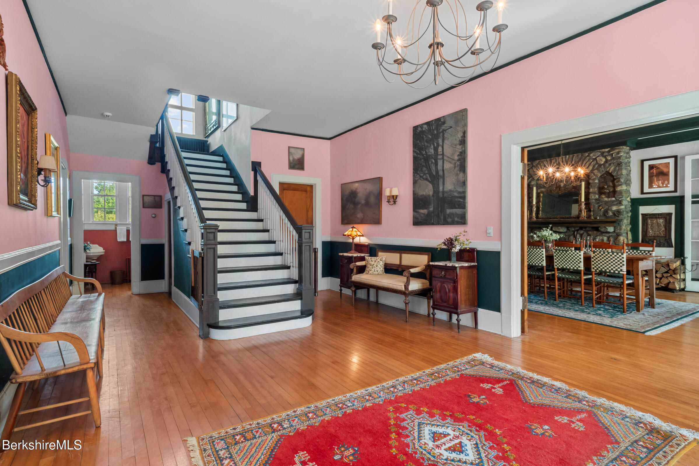535 Main Road Monterey, MA 01245 - Photo 14 of 45 a living room with furniture and wooden floor