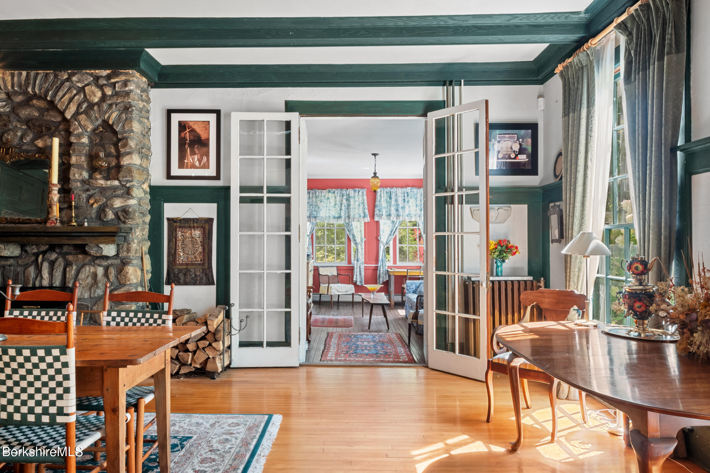 535 Main Road Monterey, MA 01245 - Photo 19 of 45 a living room with furniture a rug and a window
