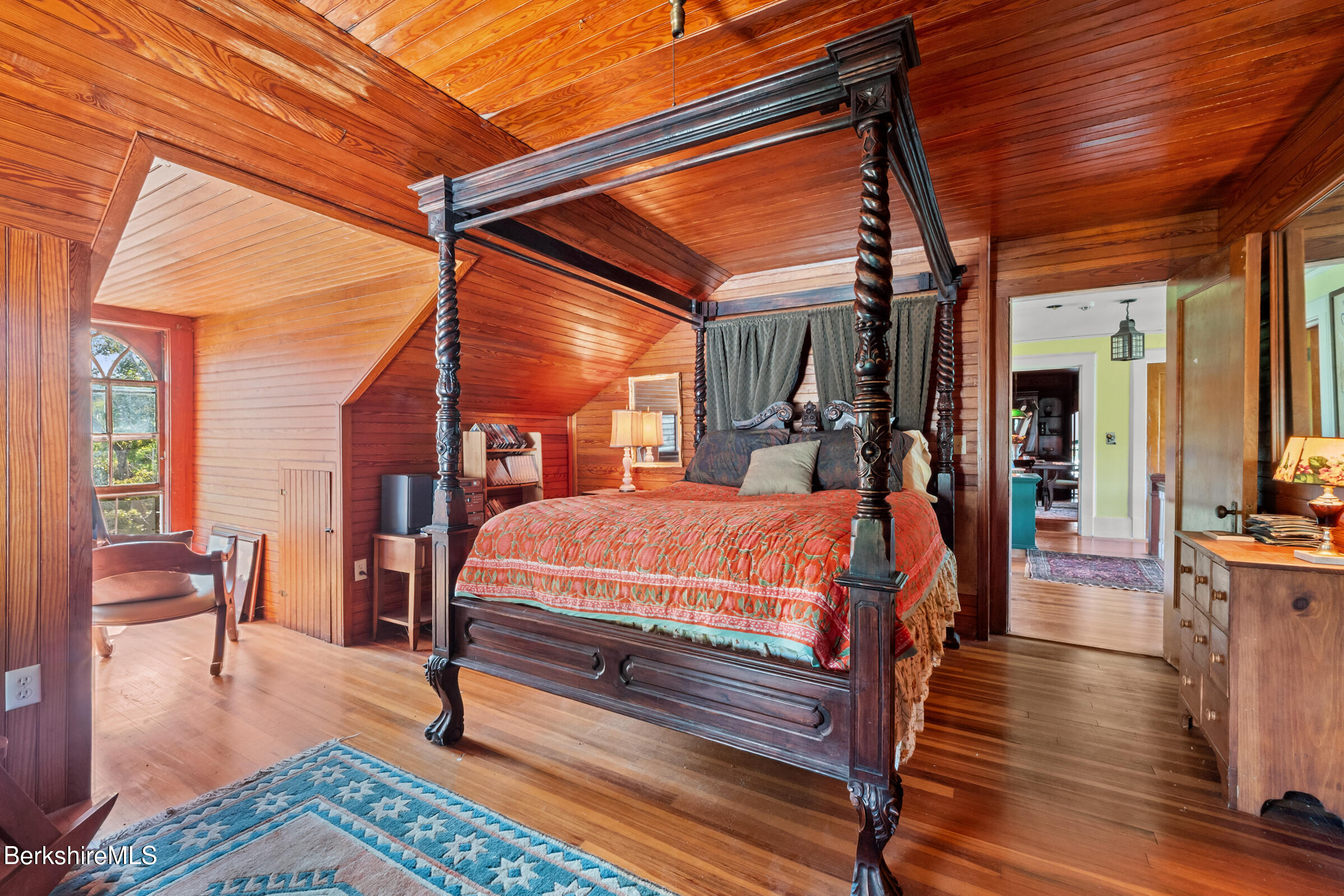 535 Main Road Monterey, MA 01245 - Photo 37 of 45 a bed room with a bed and chair