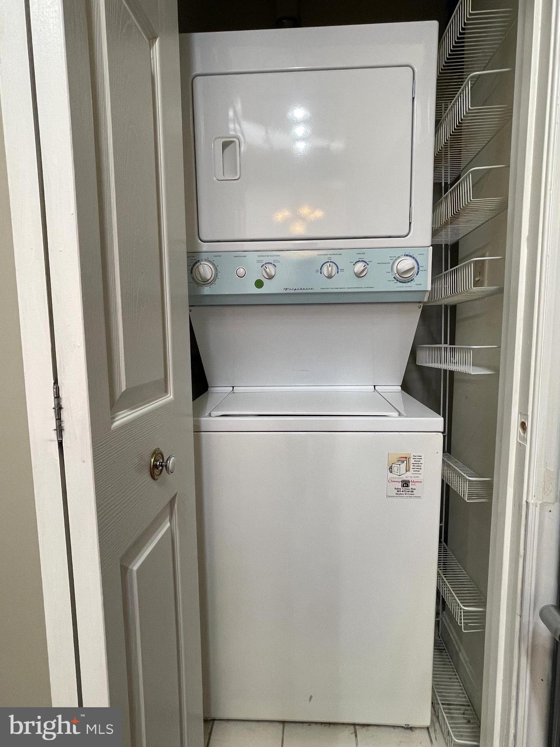 13701 Modrad Way, Unit 9C34 Silver Spring, MD 20904 - Photo 12 of 26 a close up view of washer and dryer