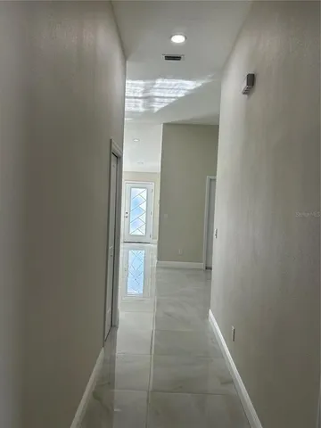 a view of empty room