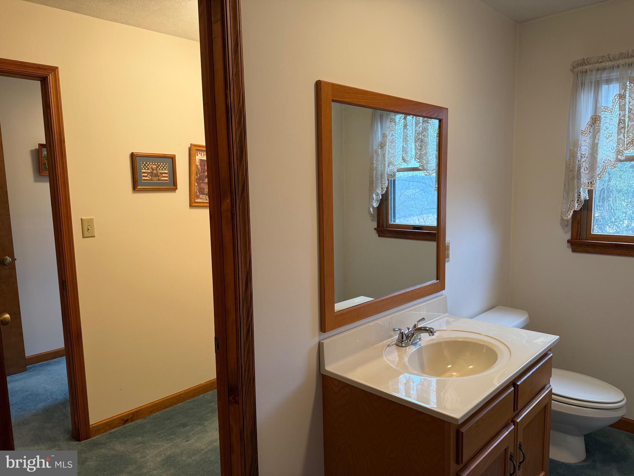992 Silver Lane Berkeley Springs, WV 25411 - Photo 21 of 44 a bathroom with a sink and a mirror
