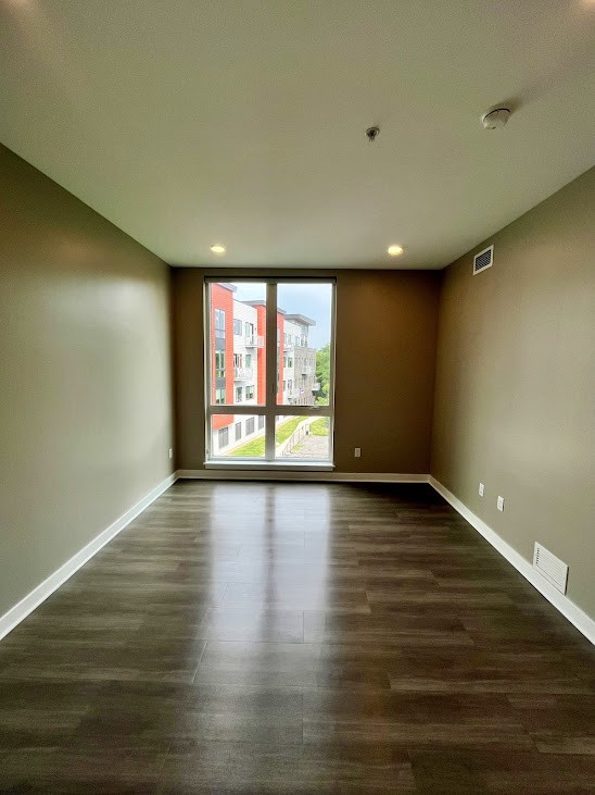 625 South Goodman Street, Unit 311 Rochester, NY 14620 - Photo 9 of 23 Bedroom 1 with large floor to ceiling windows with view to west