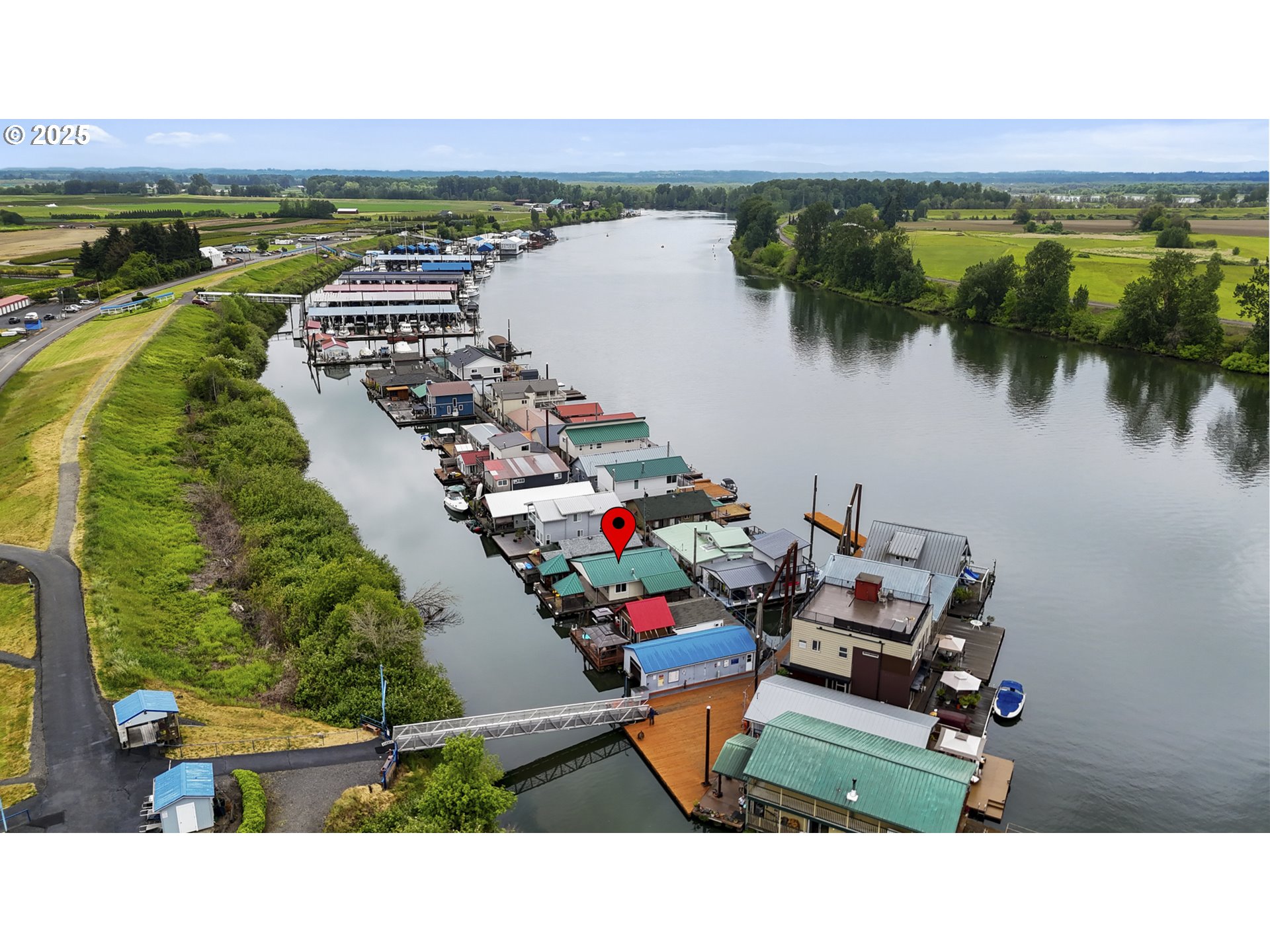 50776 Dike Road, Unit 4 Scappoose, OR 97056 - Photo 35 of 37 a picture of city view with lake view