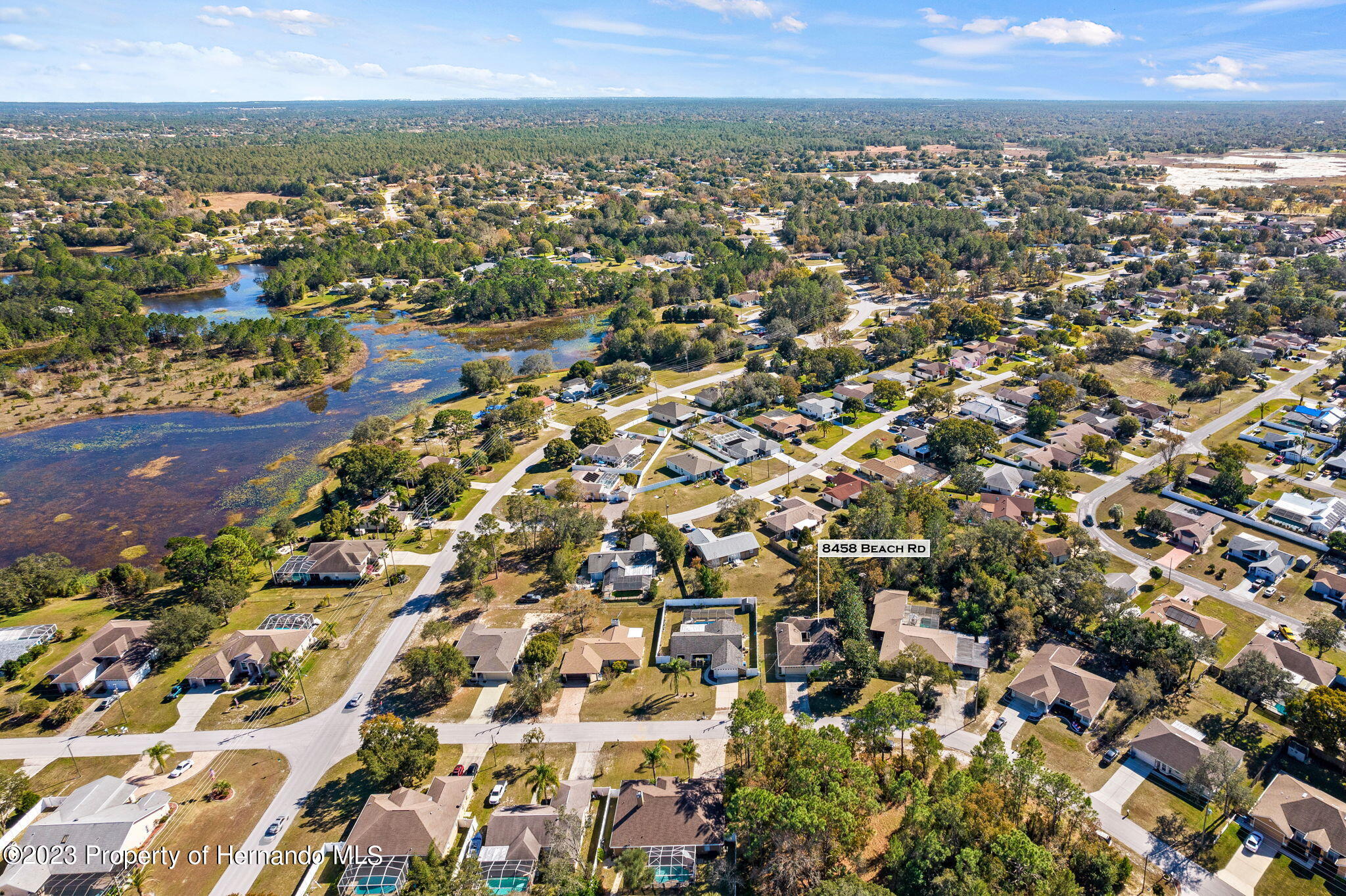 8458 Beach Spring Hill Spring Hill, FL 34606 - Photo 2 of 52 2-web-or-mls-DJI_0009