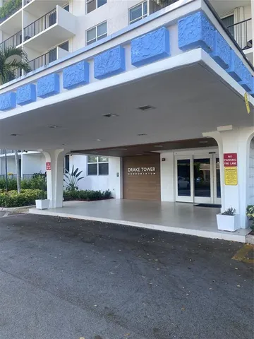 a front view of a building