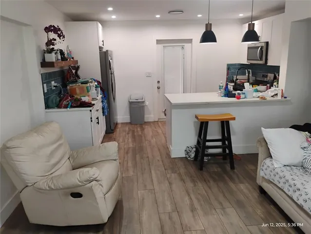 a small space with a window