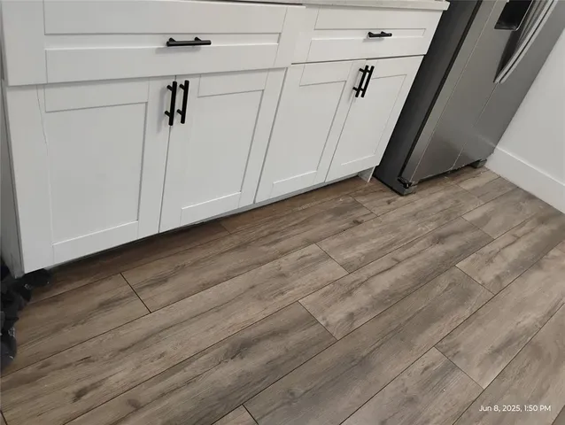 a close view of appliances