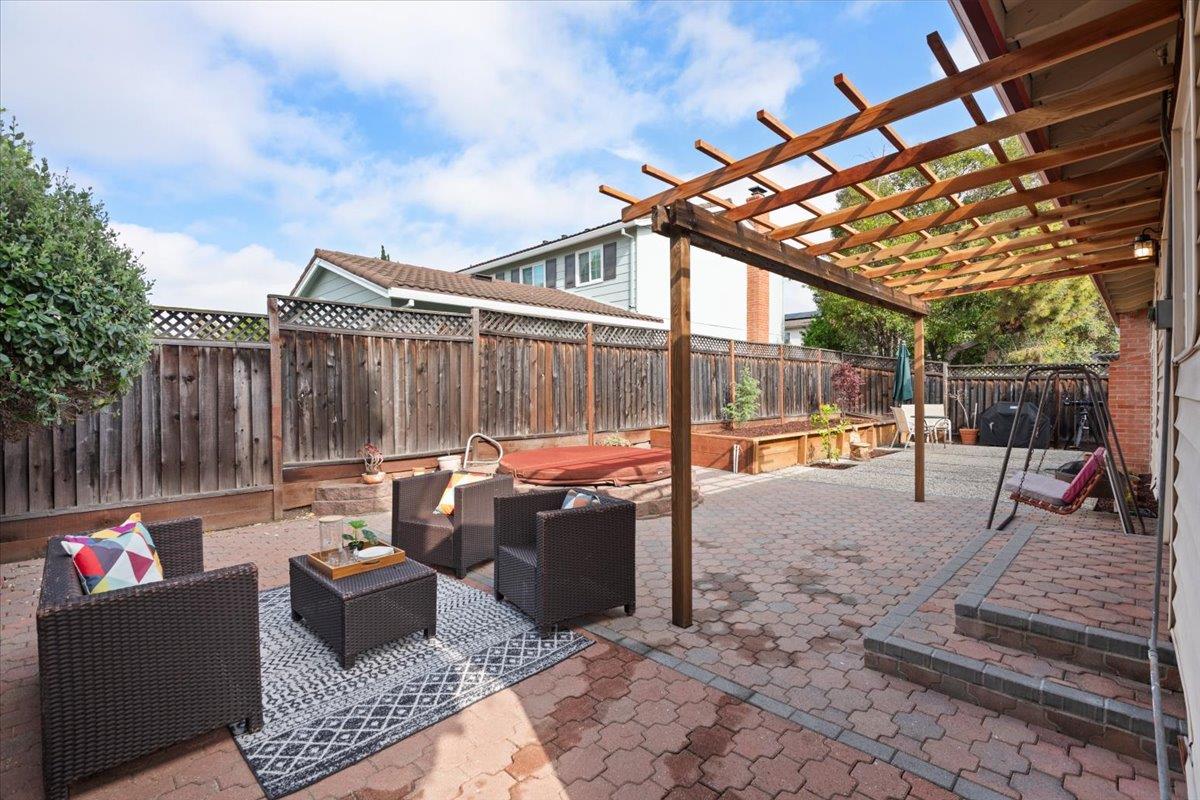 663 Smoke Tree Way Sunnyvale, CA 94086 - Photo 23 of 29 a outdoor living space with patio furniture