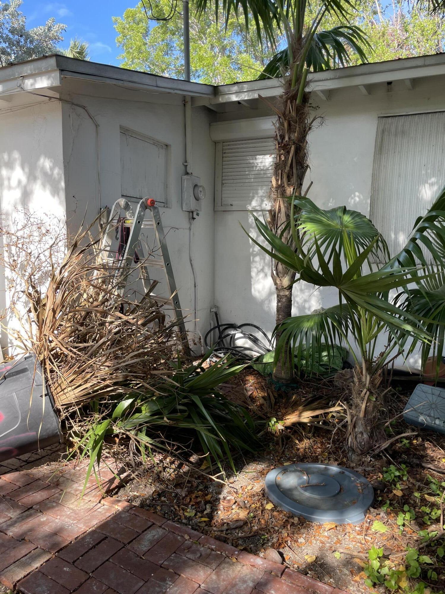 1716 Laird Street Key West, FL 33040 - Photo 3 of 32 a backyard of a house with lots of green space