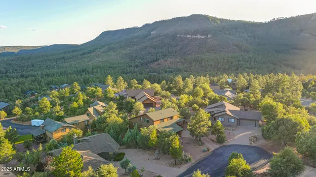 a view of a lake with a mountain in the background
