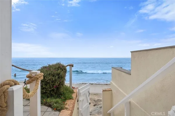 a view of a terrace with skyline