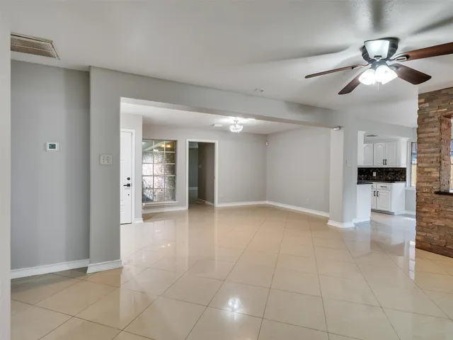 a view of livingroom with a flat screen tv