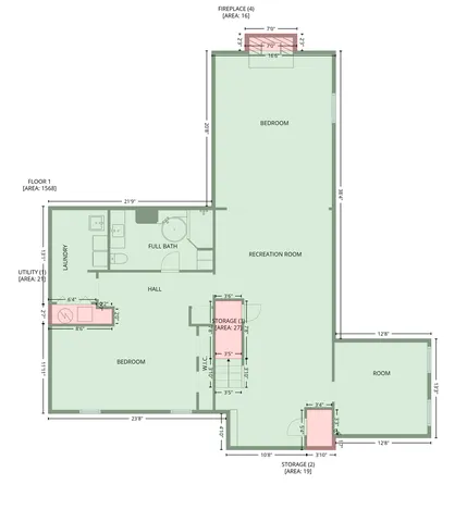 $799,999 | 7610 Alden Way Northeast, Fridley, MN 55432