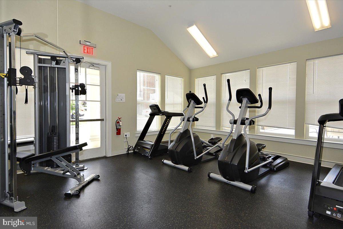 452 Exchange Avenue Gaithersburg, MD 20878 - Photo 29 of 37 a view of a room with gym equipment