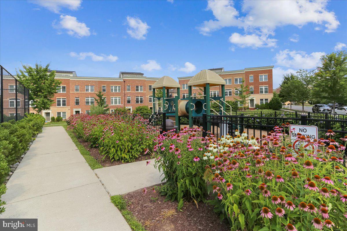 452 Exchange Avenue Gaithersburg, MD 20878 - Photo 31 of 37 a view of a garden