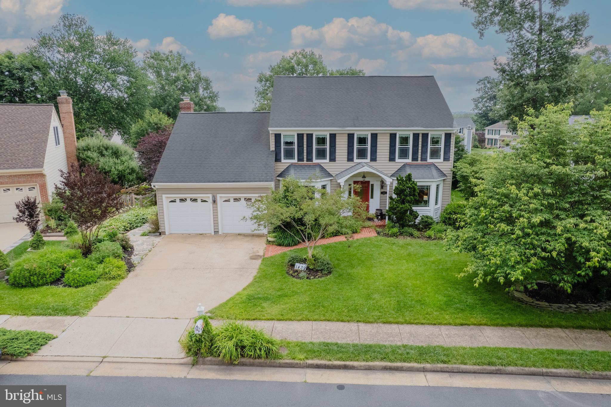 1439 Millikens Bend Road Herndon, VA 20170 - Photo 1 of 46 a aerial view of a house