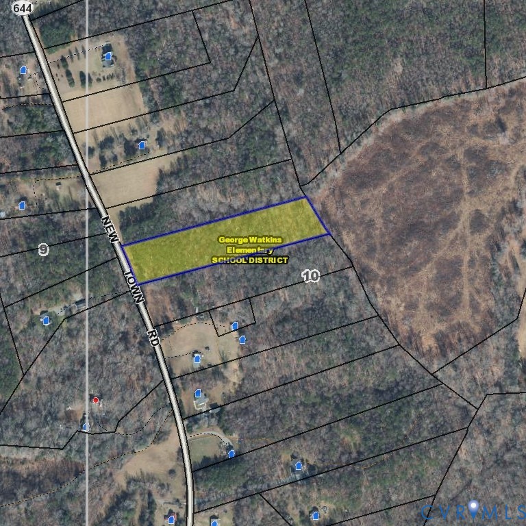 Tbd New Town Road New Kent, VA 23124 - Photo 10 of 10 a view of a backyard