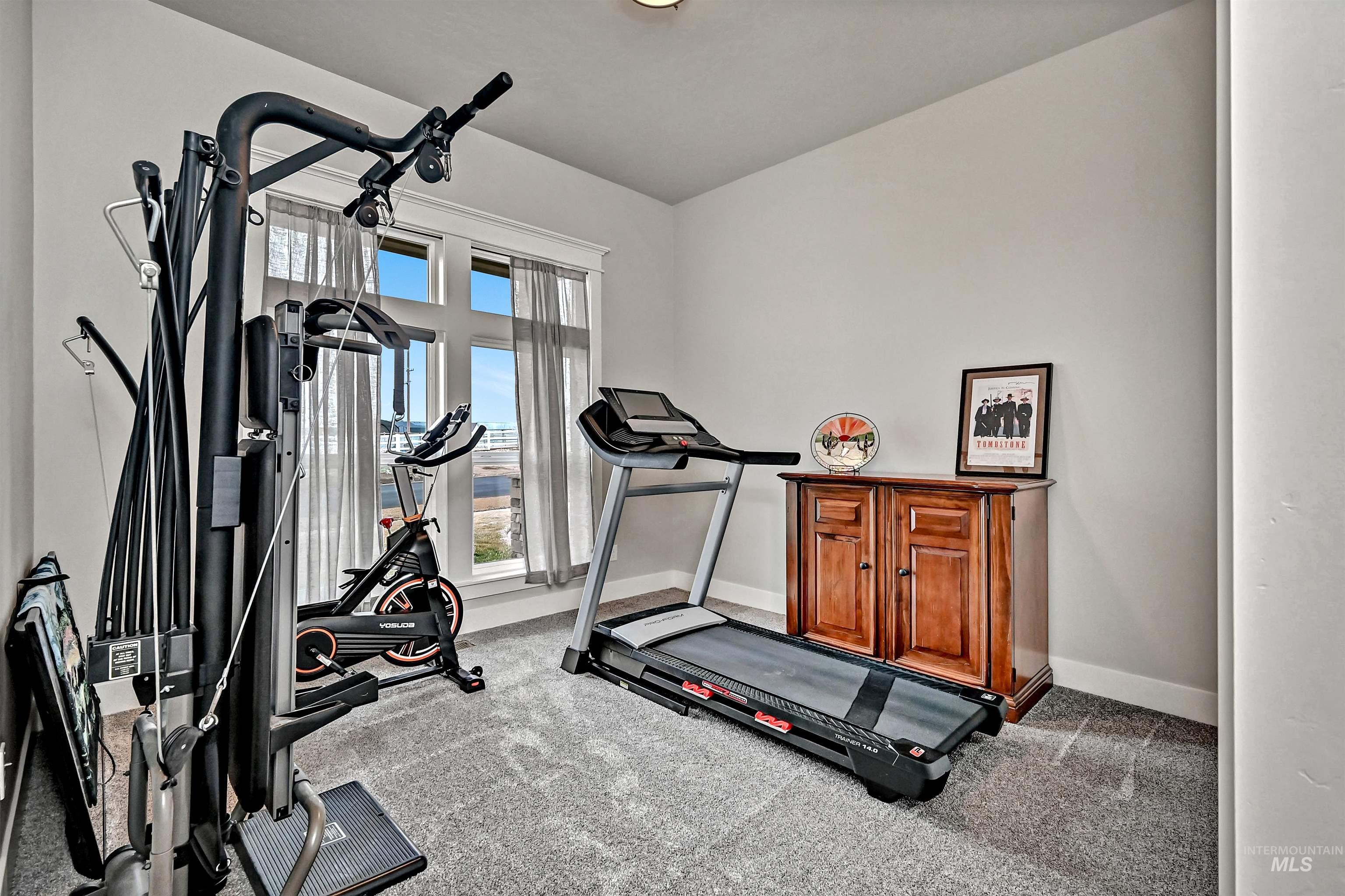 14964 Mortensen Court Caldwell, ID 83607 - Photo 29 of 38 Workout room with carpet flooring