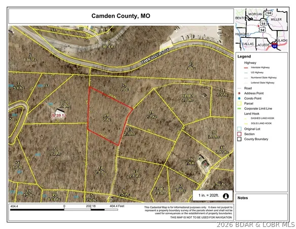 $22,500 | 2.0-ac Rabbit Road, Camdenton, MO 65020