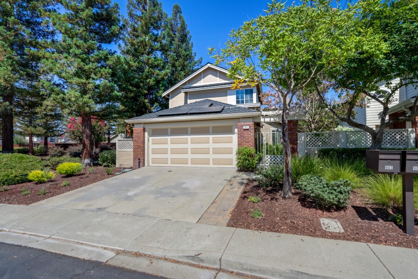903 Springview Circle San Ramon, CA 94583 - Photo 23 of 41 a view of front a house with a yard and potted plants