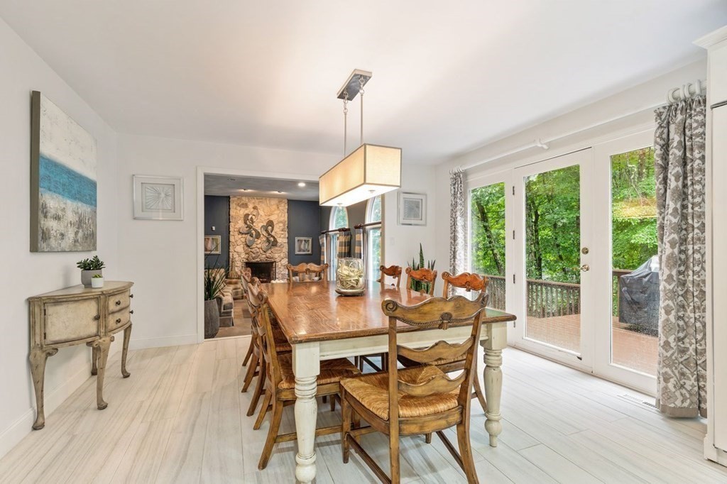 30 Castle Drive Sharon, MA 02067 - Photo 17 of 42 a dining room with furniture window wooden floor