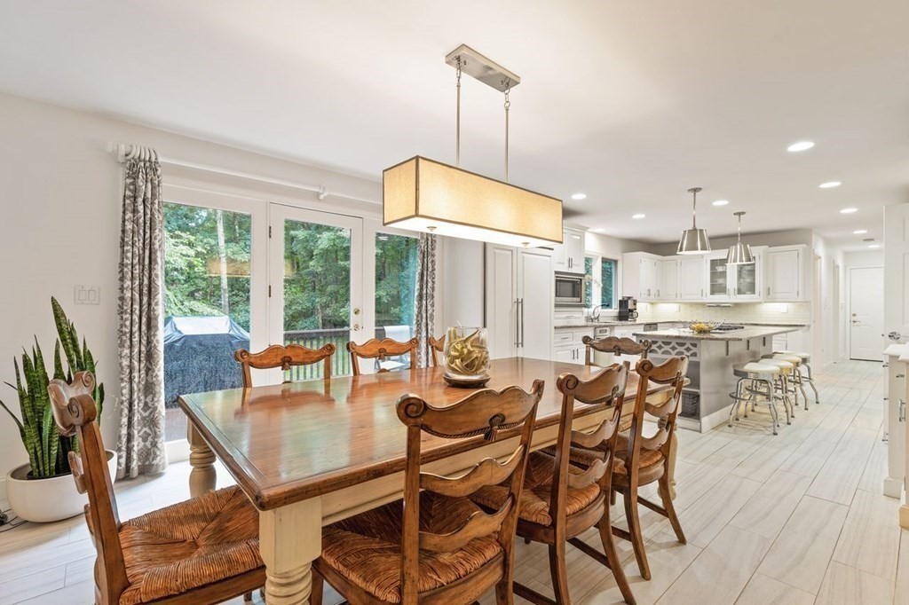 30 Castle Drive Sharon, MA 02067 - Photo 18 of 42 a view of a dining room and livingroom view