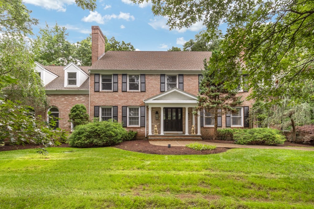 30 Castle Drive Sharon, MA 02067 - Photo 42 of 42 a front view of a house with a yard