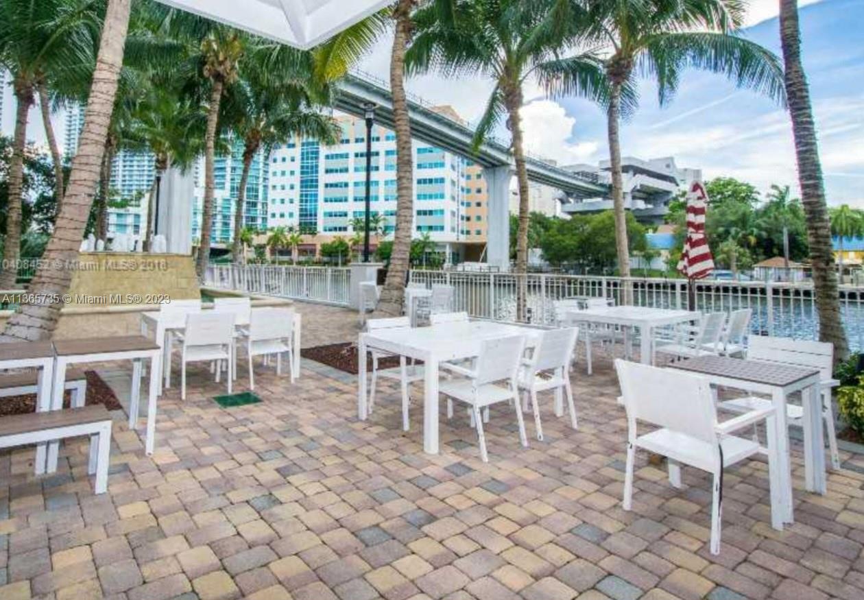 31 Southeast 5th Street, Unit 3309 Miami, FL 33131 - Photo 10 of 15 a dining area with a table and chairs