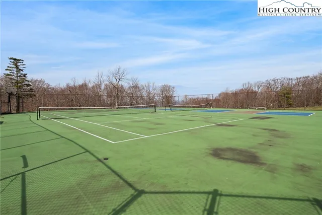 a view of a green field