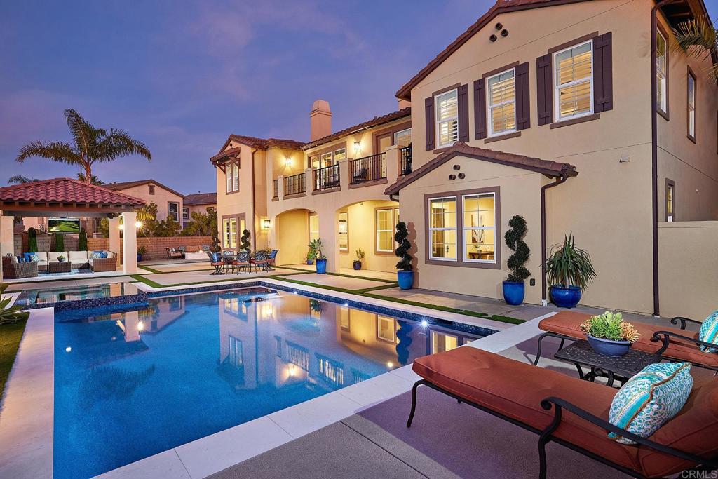 6895 Amber Lane Carlsbad, CA 92009 - Photo 8 of 45 a view of a house with swimming pool and sitting area