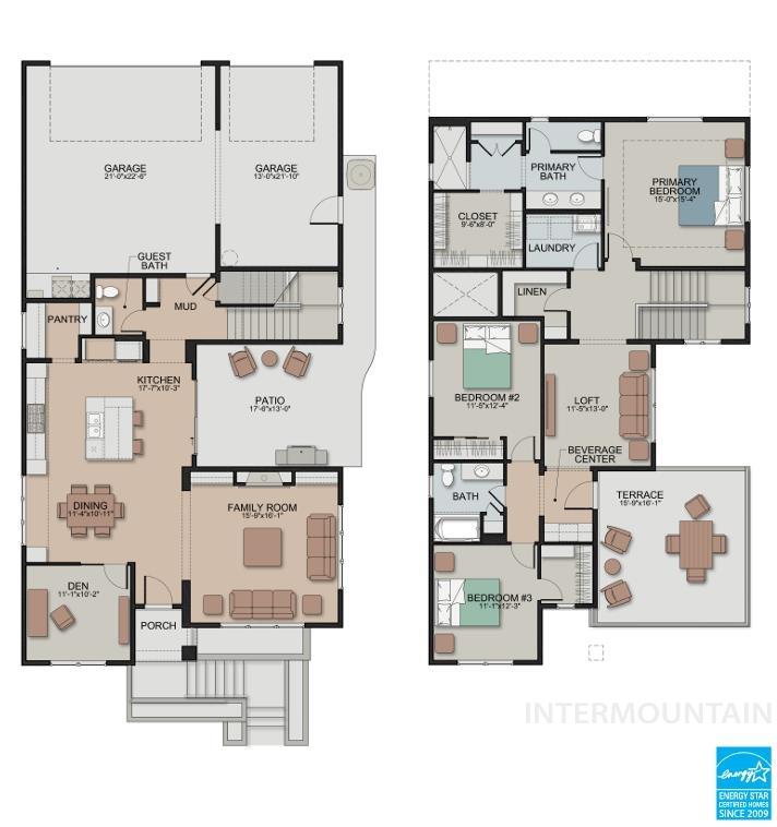 3374 West Neville Rnch Drive Boise, ID 83714 - Photo 37 of 37 View of floor plan / room layout